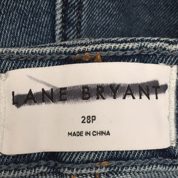 - Lane Bryant mid rise boyfriend plus size 28P new - Picture 8 of 9